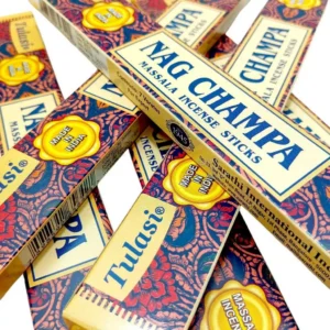 Kit Incenso Massala Tulasi Nag Champa com 6un